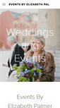 Mobile Screenshot of eventsbyelizabethpalmer.com
